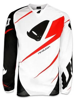 Camisola Motocross UFO White