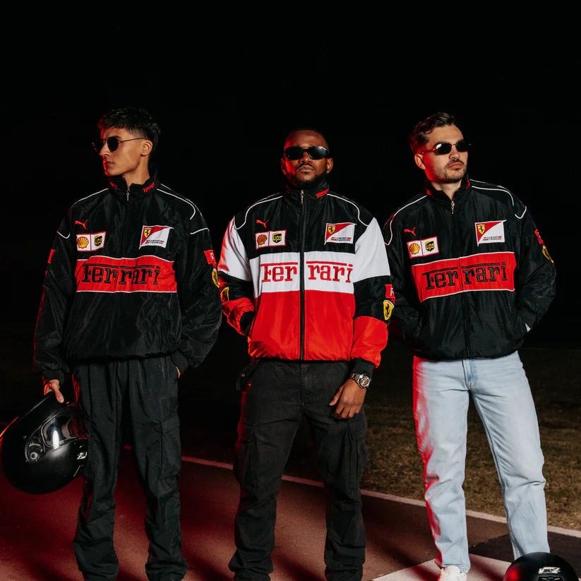 Tricolour Ferrari Jacket - F1/RACING Vintage