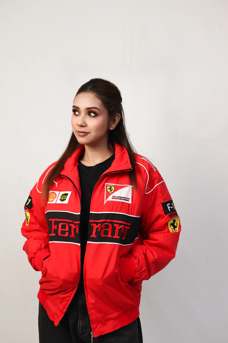 Red Ferrari Jacket - F1/RACING Vintage