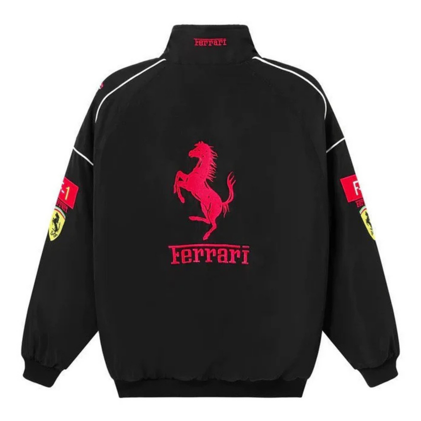 Black Ferrari Jacket - F1/RACING Vintage