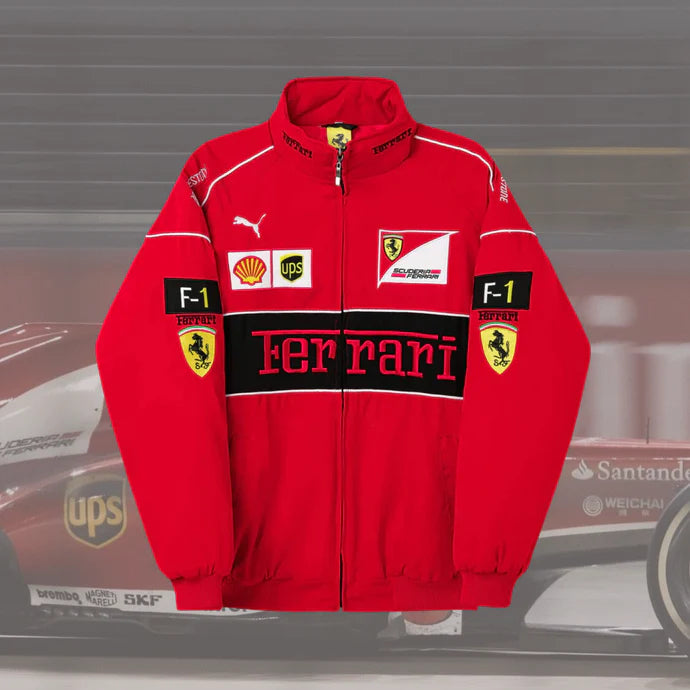 Red Ferrari Jacket - F1/RACING Vintage