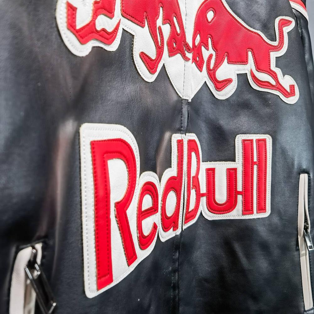 Red Bull Jacket Racing PU Leather