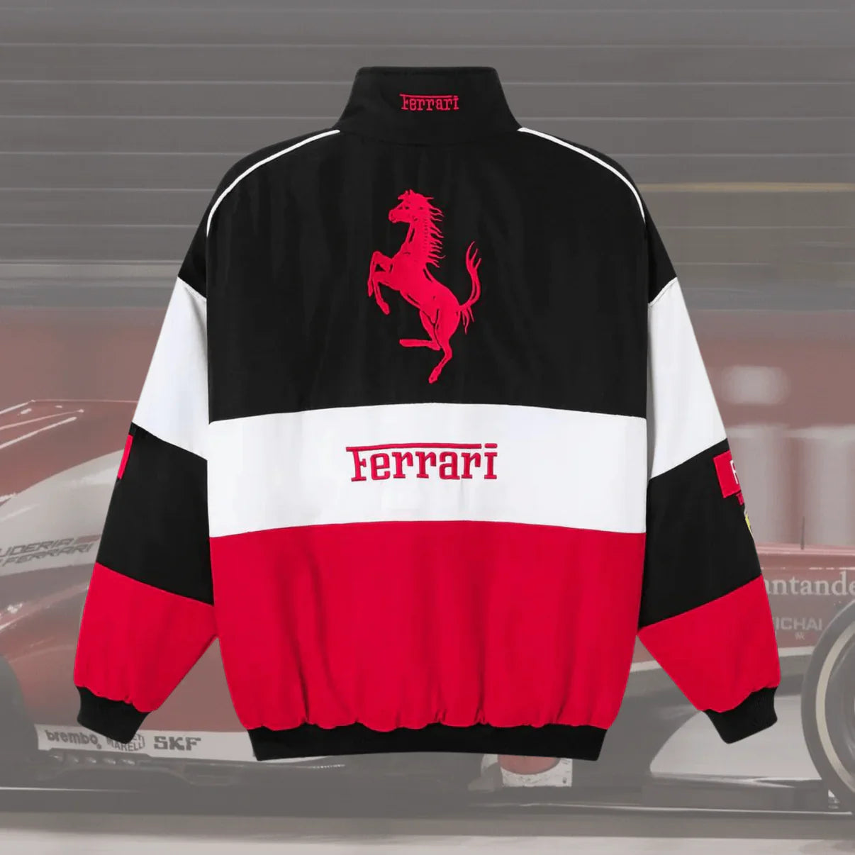 Tricolour Ferrari Jacket - F1/RACING Vintage