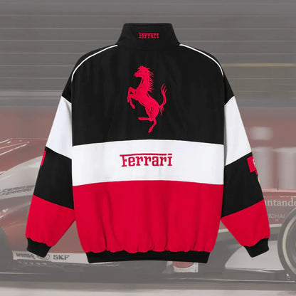 Tricolour Ferrari Jacket - F1/RACING Vintage