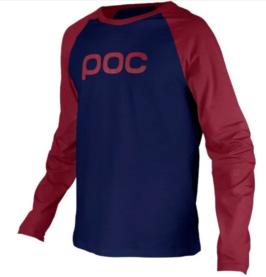 Camisola Motocross POC Blue and Red
