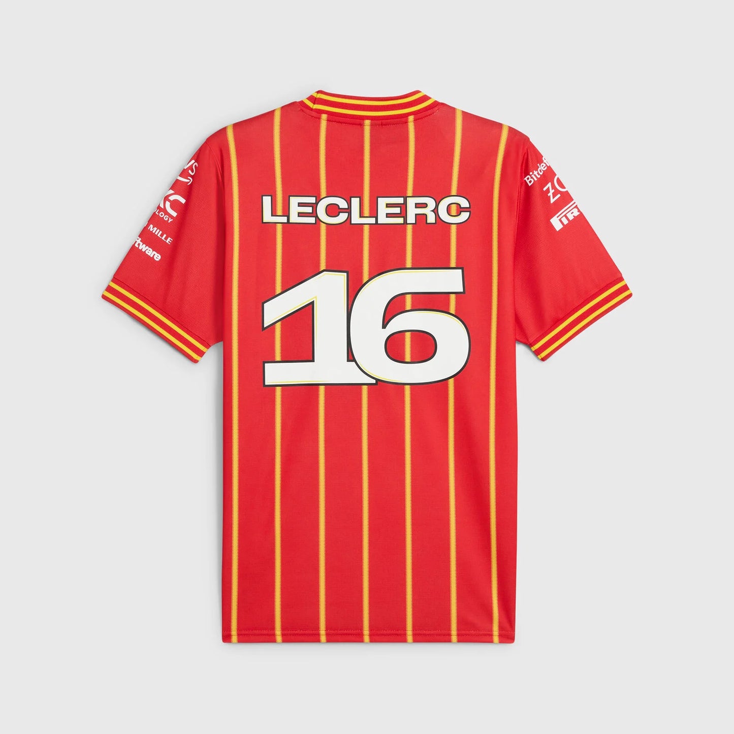 Camisola Ferrari 2024 Team Charles Leclerc Soccer