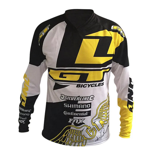 Camisola Motocross GT Yellow and Black