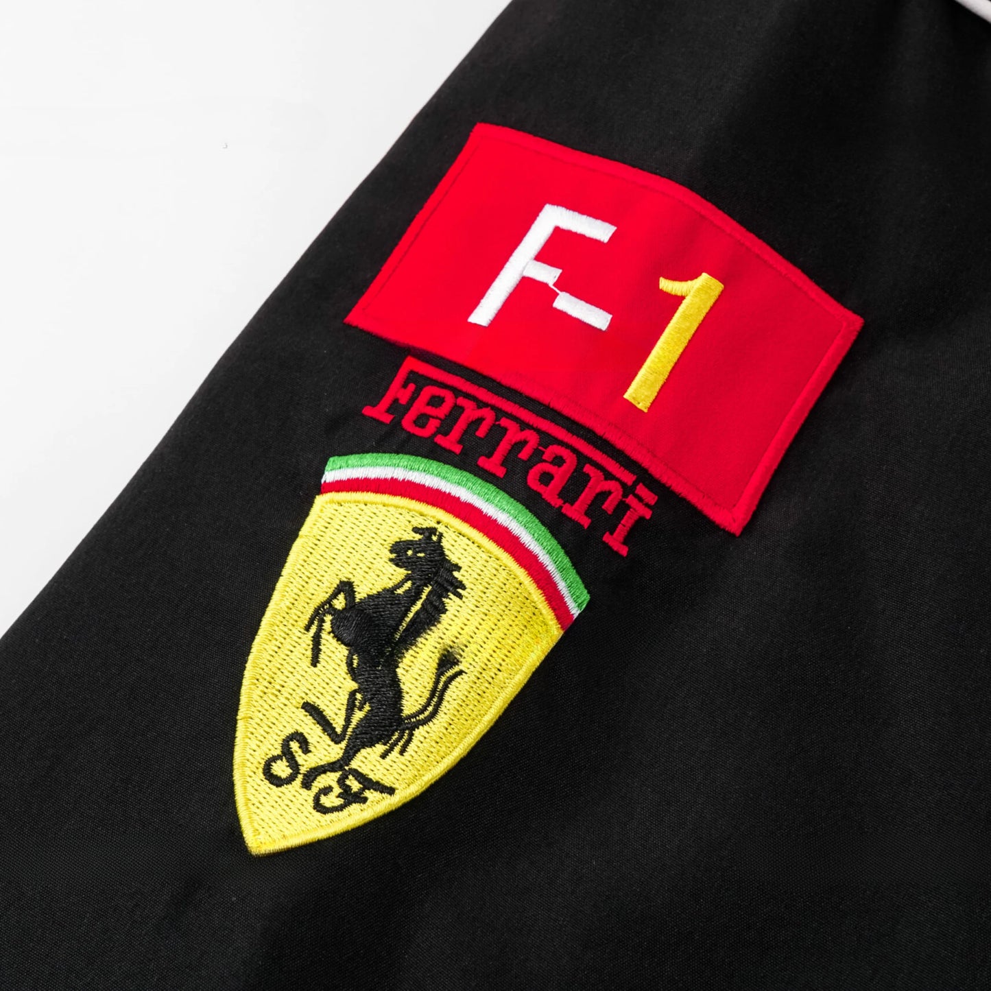 Black Ferrari Jacket - F1/RACING Vintage