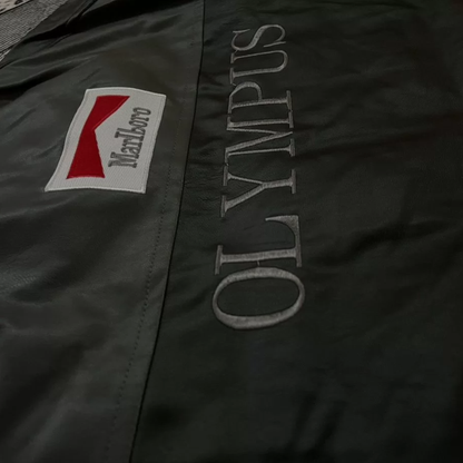 Black SF Jacket RACING PU Leather