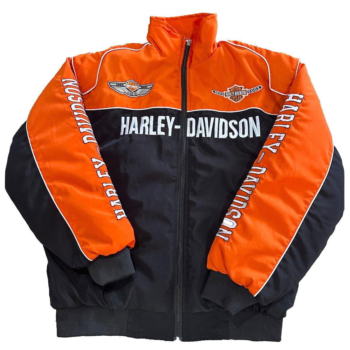 Harley Davidson 100th Jacket - F1/RACING Vintage Orange