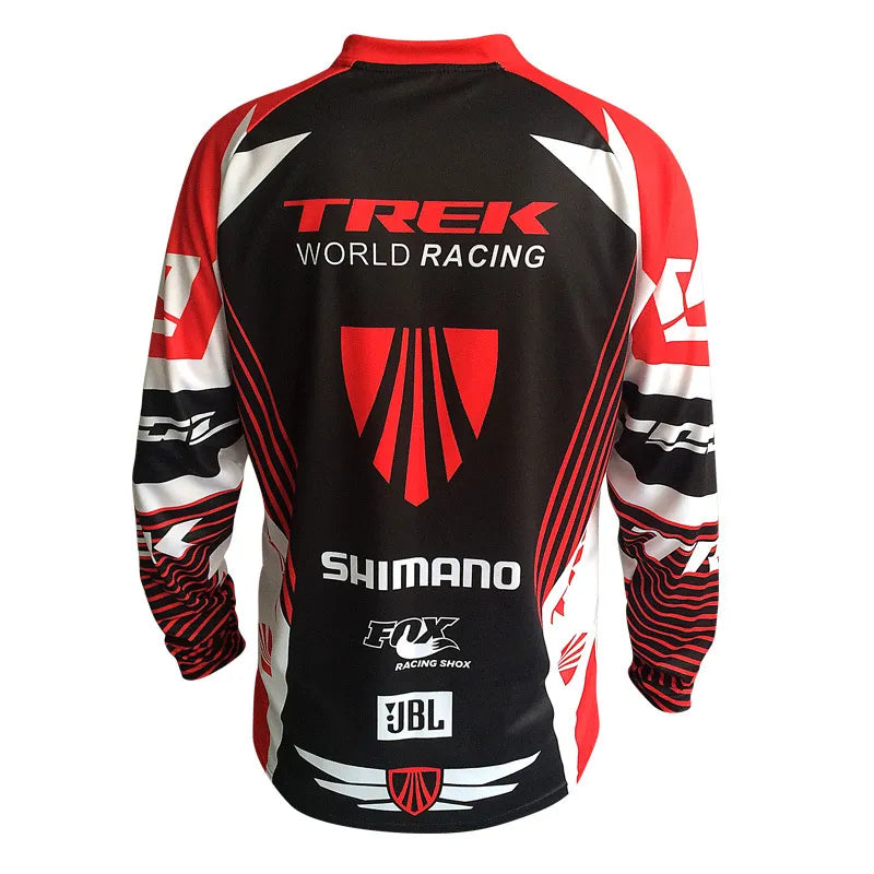 Camisola Motocross Treck Red and Black