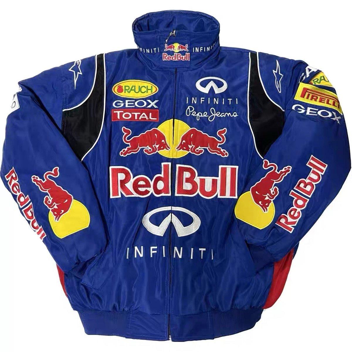 Red Bull Jacket - F1/RACING Vintage Blue