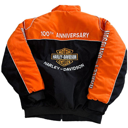 Harley Davidson 100th Jacket - F1/RACING Vintage Orange
